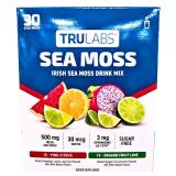 TruLabs Sea Moss Drink Mix Pink Citrus 30ct