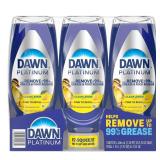 Dawn Platinum Dish Soap 20.5oz 3pk