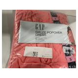 Gap Gauze Popover Dress Pink Size Small