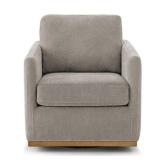 Modern Classic Fabric Swivel Chair