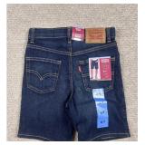 Levi Strauss 511 Denim Shorts Boys Size 67