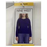 Nine West Pointelle Sweater Medium