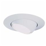 Halo 78p 6-Inch Eyeball Recessed Light Trim White