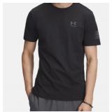 Under Armour Freedom Flag T-Shirt Black Medium