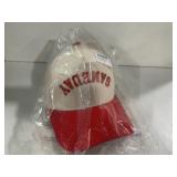Gameday Cream and Red Baseball Cap