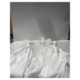 Ivory Satin Corset Bodice Wedding Dress