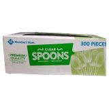Heavyweight Clear Plastic Spoons 300ct