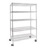 Seville Classics 5-Tier Steel Storage Shelf
