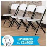 Lifetime 2nd Gen Commercial Folding Chair 4pk