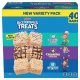 Kelloggs Rice Krispies Treats Variety Pack 40ct