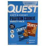 Quest Nutrition Protein Cookies Variety Pack 12pk