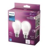 Signify 573428 A19 LED Light Bulb 2-Pack