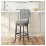 HH2 Home Santa Clara II Swivel Bar Stool Gray