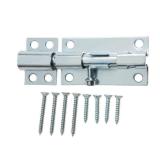 Everbilt 4 in. Heavy Duty Barrel Bolt Zinc-Plated