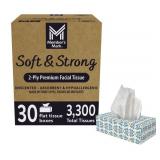 -Ply Facial Tissues 110ct 30pk