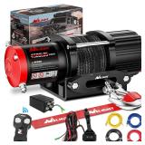 Nilight 4500lb Electric Winch Synthetic Rope