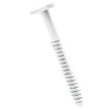 Ekena Millwork LVSL0012WH Shutter-Lok 3 12pk