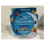 Vitafusion Calcium D3 Gummies 500mg 100ct 2pk