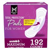 Total Protection Maximum Long Incontinence Pads...