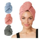 Turbie Twist Microfiber Hair Towel 3-Pack Standard