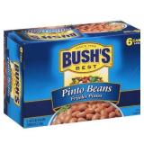 Bushs Best Pinto Beans 16oz 6pk