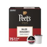 Peets Coffee Major Dickasons Blend 75ct K-Cups
