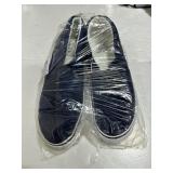 Bob Barker 2155N-9 Deck Shoes Navy Size M9W11 12pk