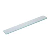 Dolle Frosted Glass Floating Shelf 31.5x8x0.3in