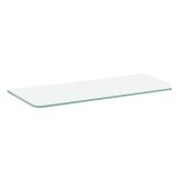 Dolle Frosted Glass Floating Shelf 23.5x8x0.3in