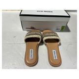 Steve Madden Woven Slide Sandals Multi-color...