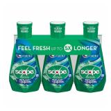 Crest Scope Outlast Mouthwash 33.8 Fl Oz 3pk