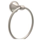 Delta BCK46-DN Becker Towel Ring Brushed Nickel