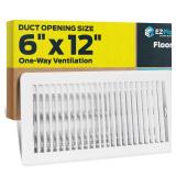 EZ-FLO 61638 Floor Register Vent Cover 6x12 in.