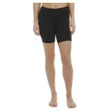 Jockey Cotton Stretch 7 Bike Shorts Black Large