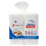 Hefty 3-Compartment Foam Hinged Containers 125ct