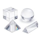 SANKOYO K9 Optical Crystal Prism Set 50mm 4pk