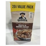 Quaker Brown Sugar Oatmeal 1.51oz 20ct