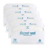 Hospeco Flushable Toilet Seat Covers 1000ct 4pk