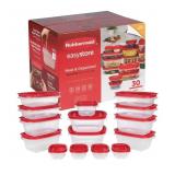 Rubbermaid EasyStore Food Container Set 30pc