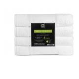 White Bath Towels 28x54 8pk