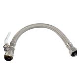 Everbilt EBBS34PF18BV Water Heater Connector 18in