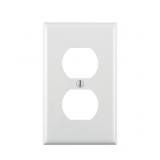 Leviton 80703-W Duplex Receptacle Wallplate White