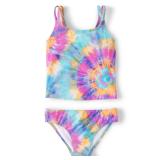 The Childrens Place Girls Tankini Set Teal XXL