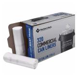 Gallon Commercial Trash Can Liners 320ct