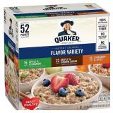 Quaker Variety Instant Oatmeal 78.8oz 52ct