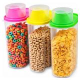 Basicwise Airtight Food Storage Containers 2.5L...