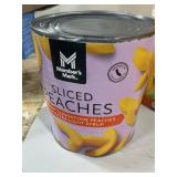 Sliced Peaches In Extra Light Syrup 104 Ounce