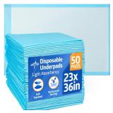 Medline Disposable Underpads 23 x 36 50ct