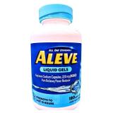 Aleve Naproxen Sodium Liquid Gels 220mg 180ct