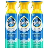 Pledge Multi Surface Cleaner Rain Shower 9.7oz 3pk